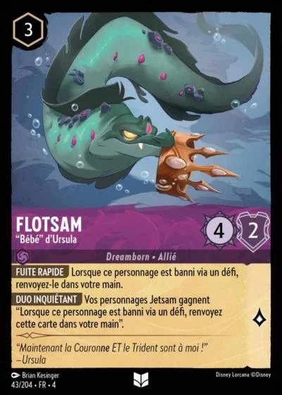 043/204 Flotsam, "Bébé" d'Ursula