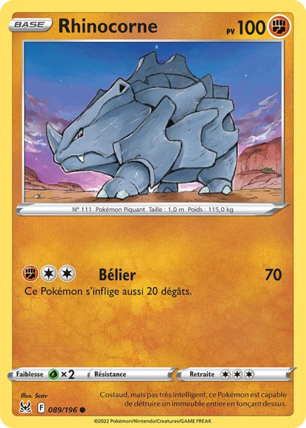089/196 Rhinocorne