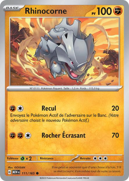 111/165 Rhinocorne