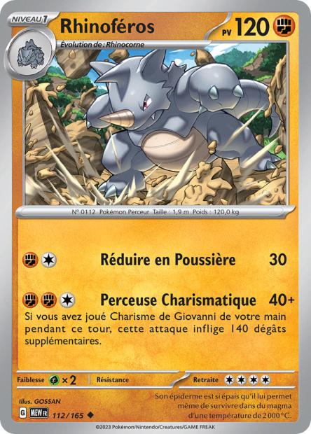 112/165 Rhinoféros