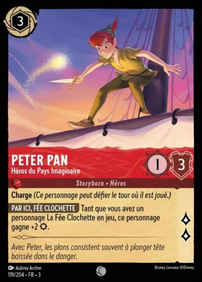 119/204 Peter Pan, Héros du Pays Imaginaire