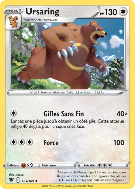 123/189 Ursaring - Image 2
