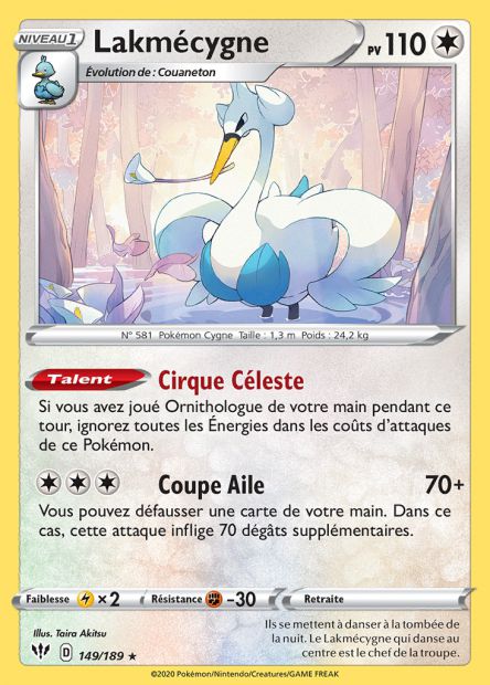 149/189 Lakmécygne