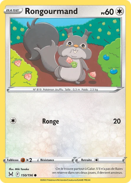 150/196 Rongourmand