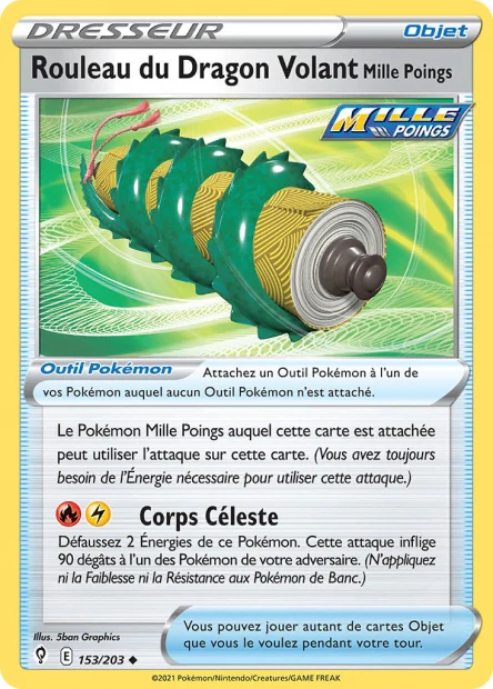 153/203 Rouleau du Dragon Volant Mille Poings