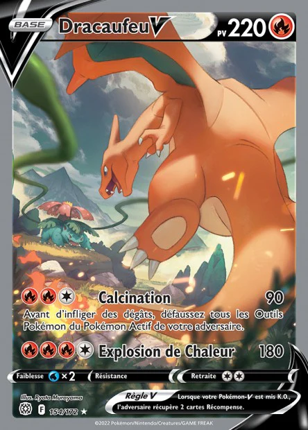 154/172 Dracaufeu V Alternative