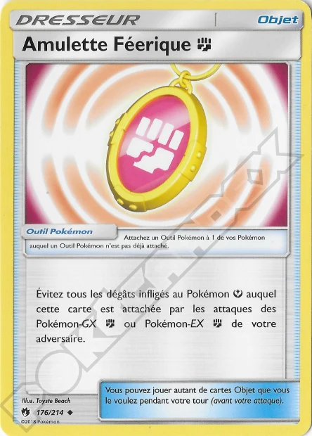 176/214 Amulette Féérique Combat