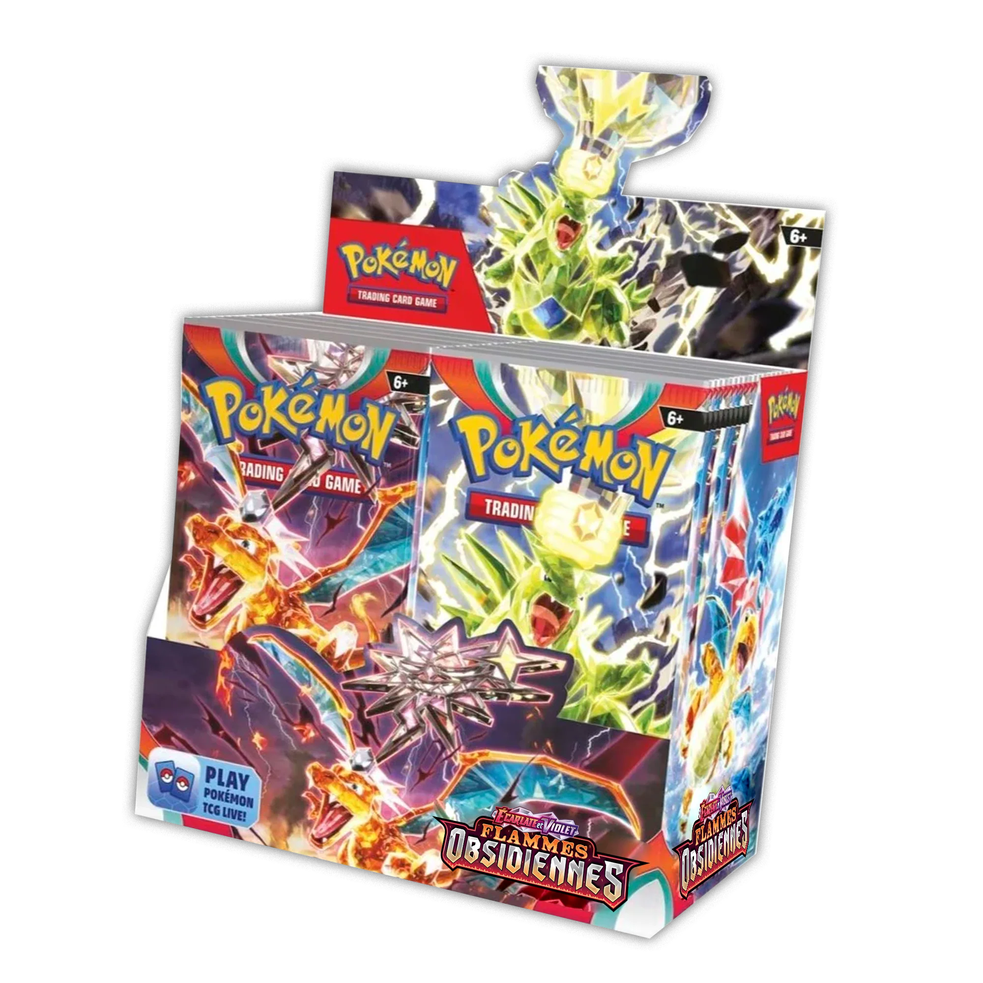[SCELLE] Display EV03 -  Flammes Obsidiennes [FR]