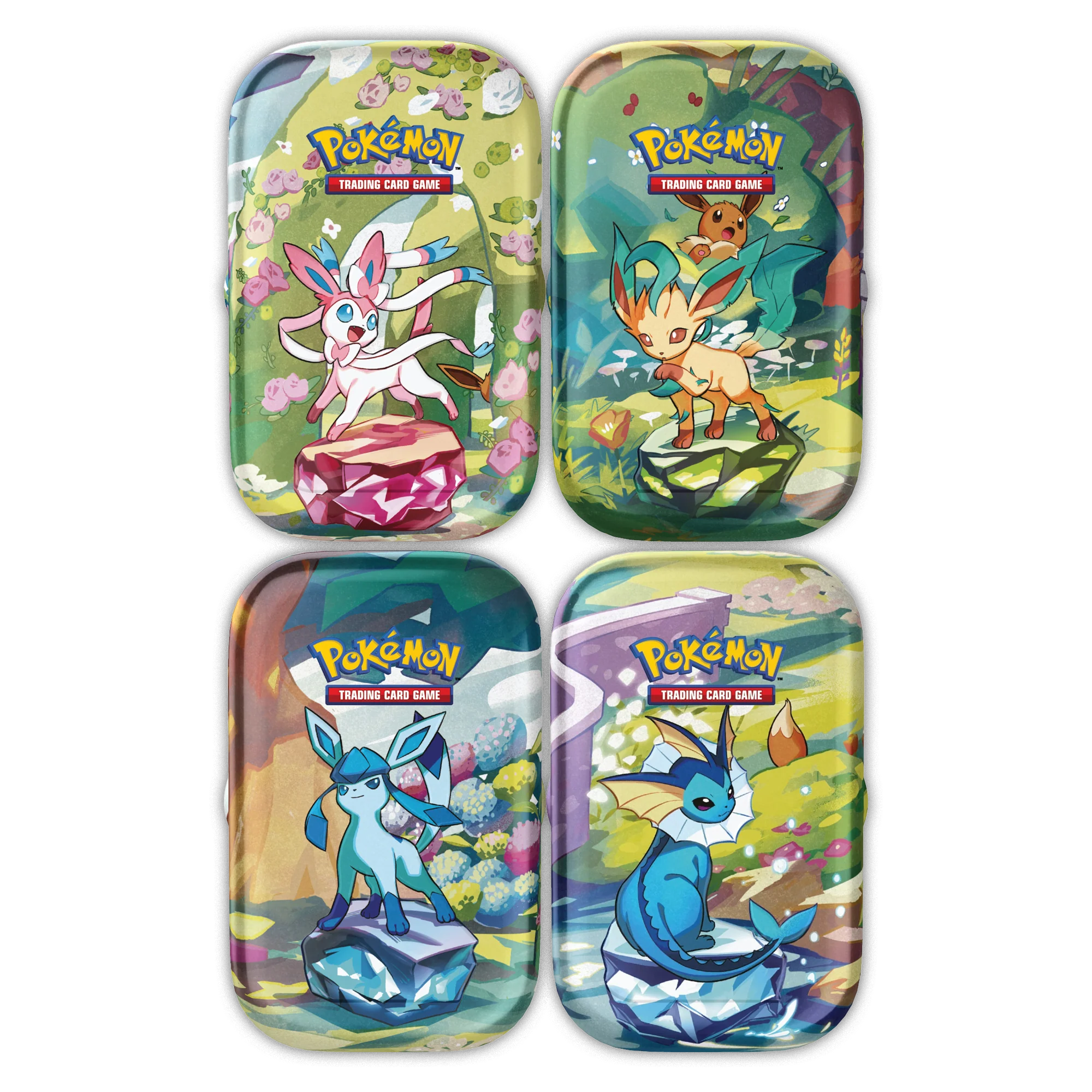 [SCELLE] Lot de 4 Mini Tins Evolutions Prismatiques [FR]