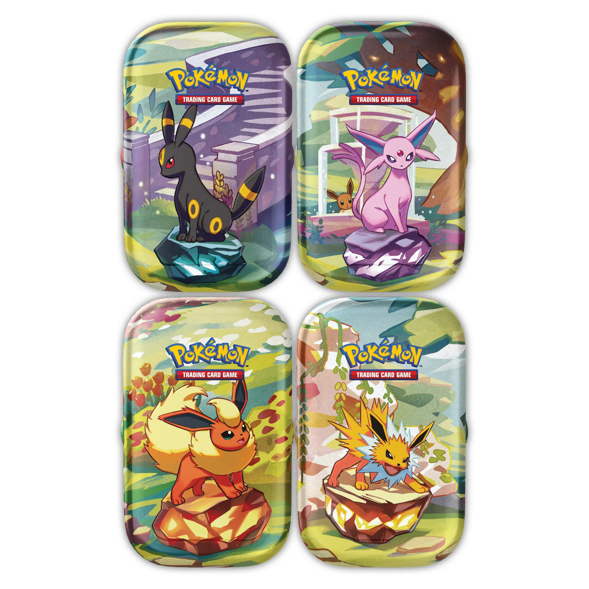 [SCELLE] Lot de 4 Mini Tins Evolutions Prismatiques [FR] - Image 2