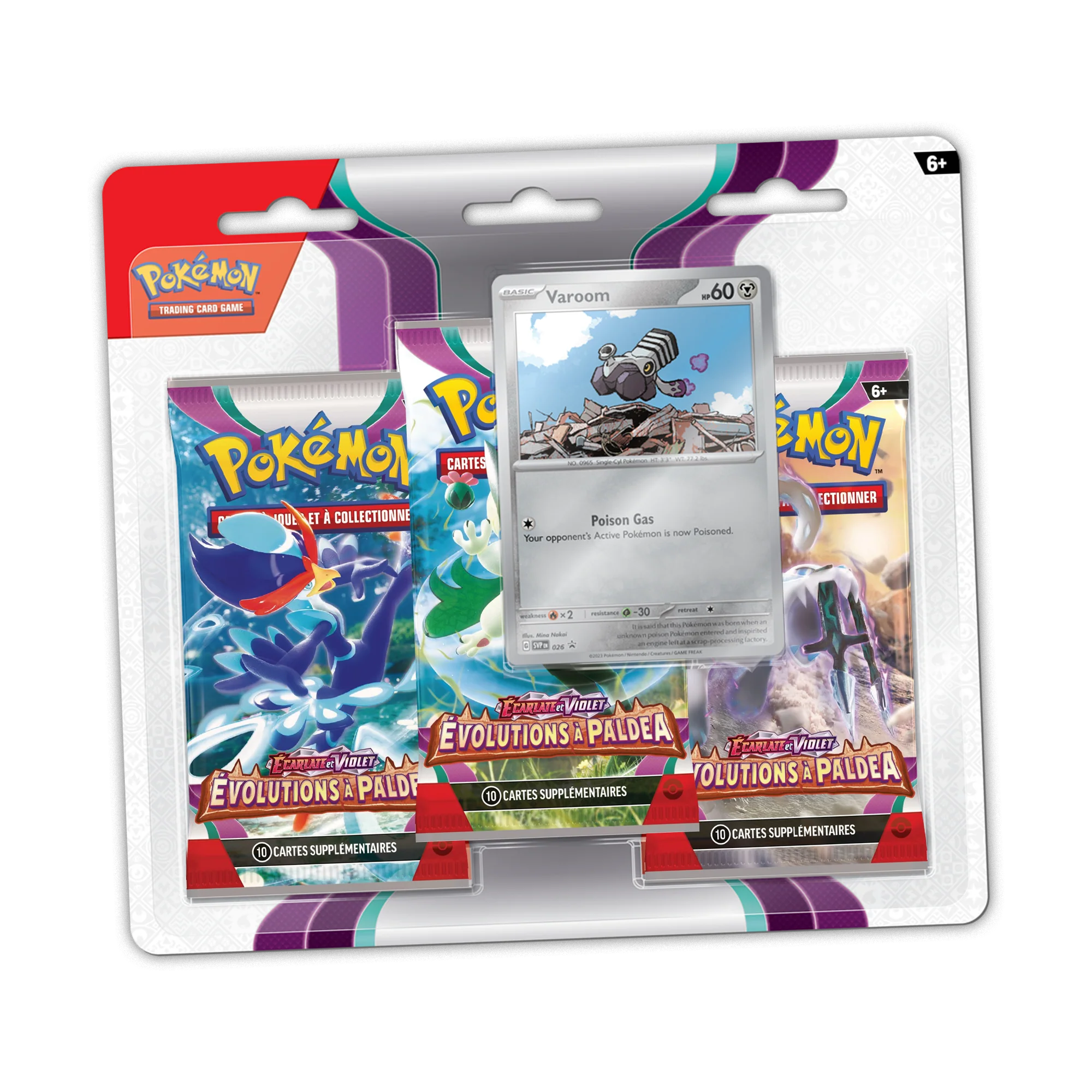 [SCELLE] Tripack EV02 - Evolution à Paldea [FR] - Image 2